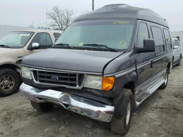 1FDNE24L66HA20430 - 2006 FORD ECONOLINE GRAY photo 2