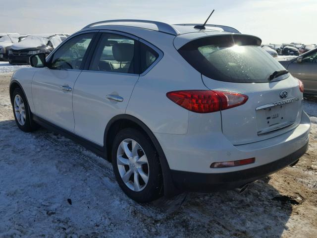 JN1AJ0HR1AM750816 - 2010 INFINITI EX35 BASE WHITE photo 3