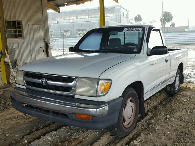 4TANL42N9WZ061215 - 1998 TOYOTA TACOMA WHITE photo 2