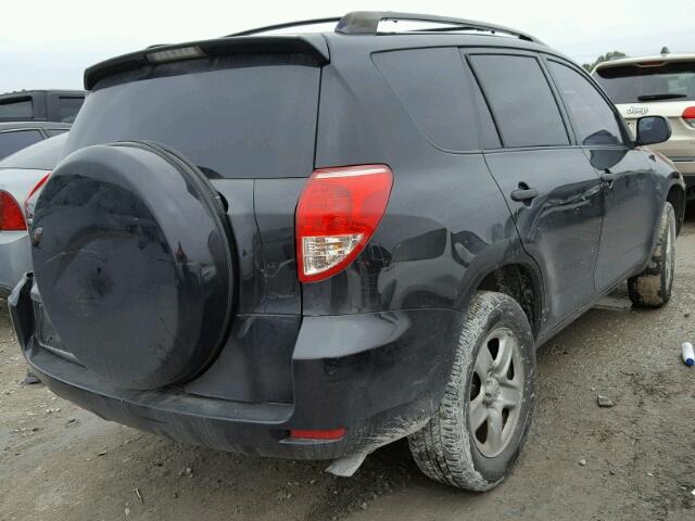 JTMZD35V785103903 - 2008 TOYOTA RAV4 BLACK photo 4