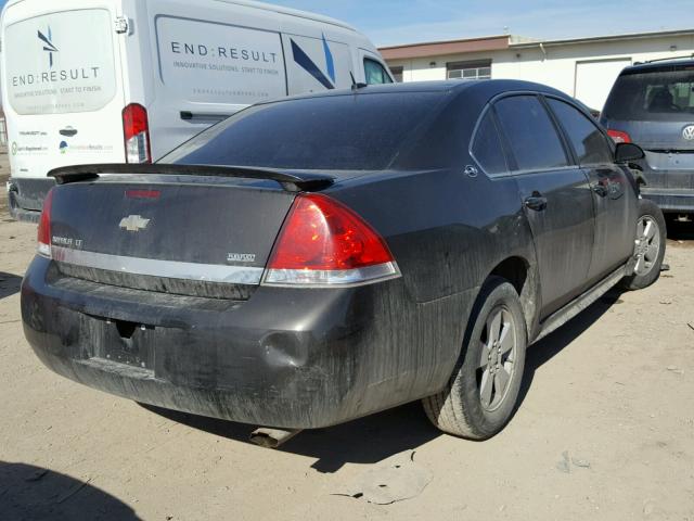 2G1WT57K191213068 - 2009 CHEVROLET IMPALA 1LT BROWN photo 4