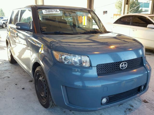 JTLKE50E881045832 - 2008 TOYOTA SCION XB BLUE photo 1