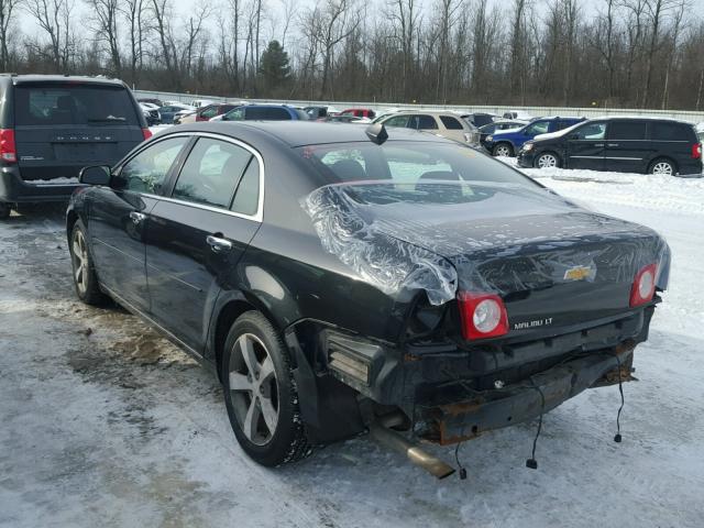 1G1ZC5E0XCF175855 - 2012 CHEVROLET MALIBU 1LT SILVER photo 3