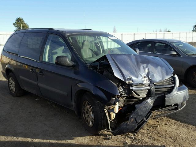 1D4GP24R96B749538 - 2006 DODGE GRAND CARA BLUE photo 1