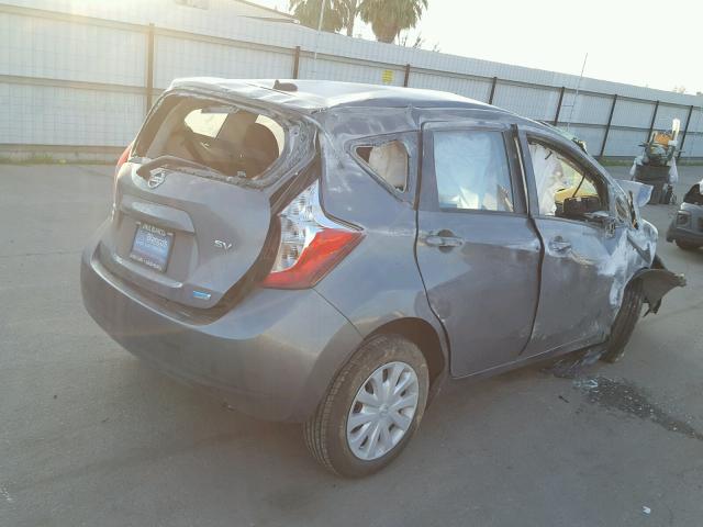 3N1CE2CPXGL365739 - 2016 NISSAN VERSA NOTE GRAY photo 4