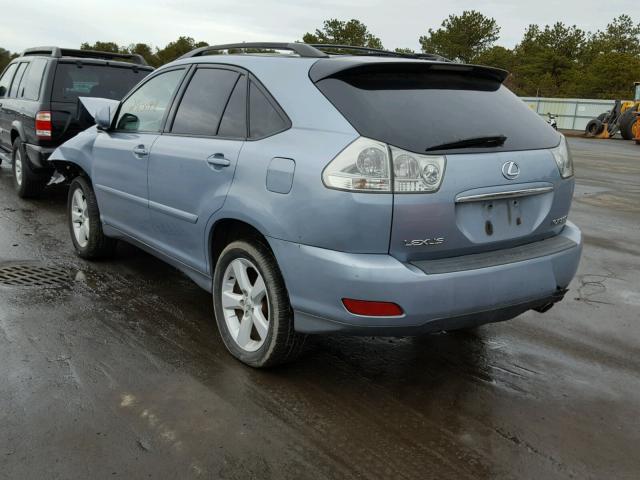 2T2HA31U35C059023 - 2005 LEXUS RX 330 BLUE photo 3