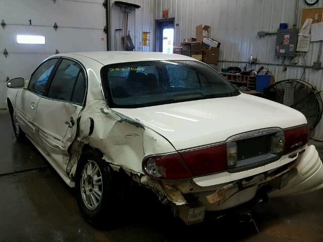 1G4HP52K134116567 - 2003 BUICK LESABRE CU WHITE photo 3