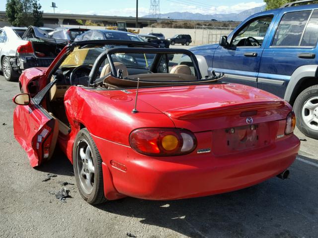 JM1NB3533X0110569 - 1999 MAZDA MX-5 MIATA RED photo 3