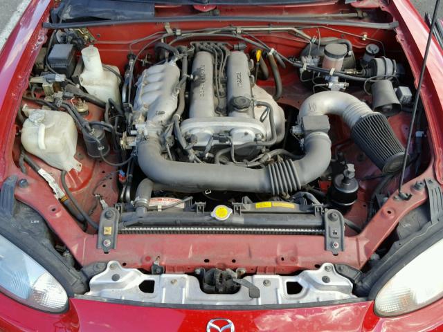 JM1NB3533X0110569 - 1999 MAZDA MX-5 MIATA RED photo 7