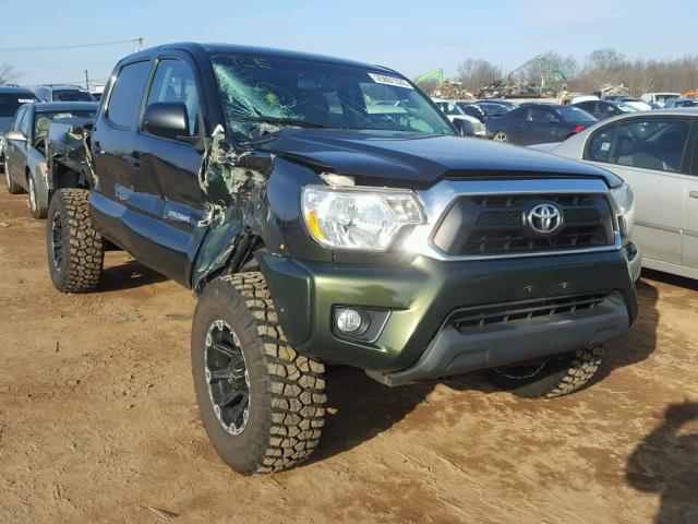 3TMLU4EN9CM083667 - 2012 TOYOTA TACOMA DOU GREEN photo 1