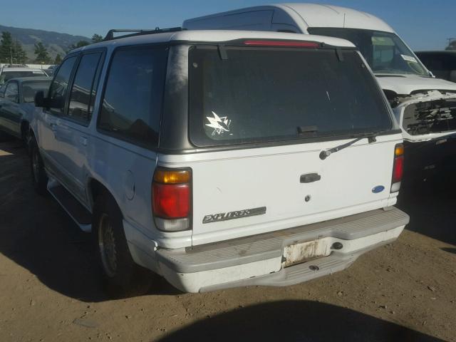 1FMDU34X9SZA72338 - 1995 FORD EXPLORER WHITE photo 3