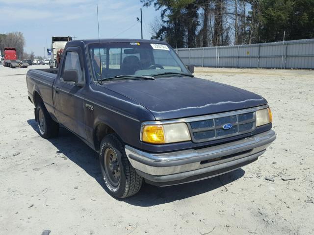 1FTCR10A8PTA94347 - 1993 FORD RANGER BLUE photo 1