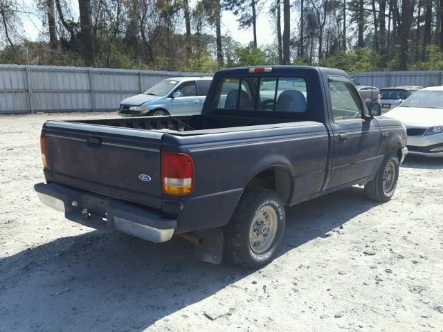 1FTCR10A8PTA94347 - 1993 FORD RANGER BLUE photo 4