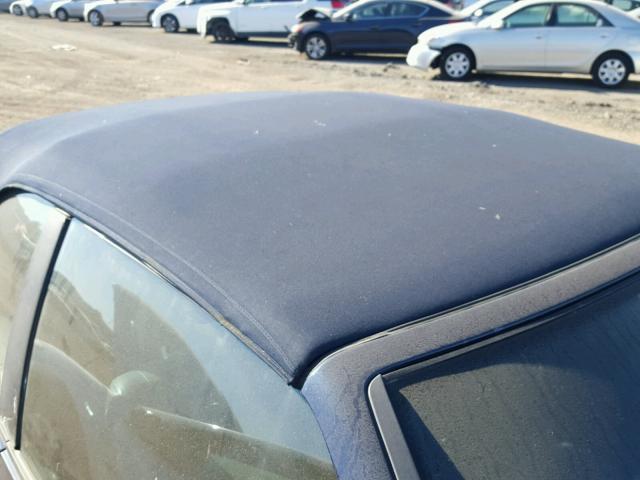 3VWDC21V31M809664 - 2001 VOLKSWAGEN CABRIO GLX 蓝色 照片 9