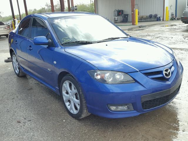 JM1BK323771658298 - 2007 MAZDA 3 S BLUE photo 1