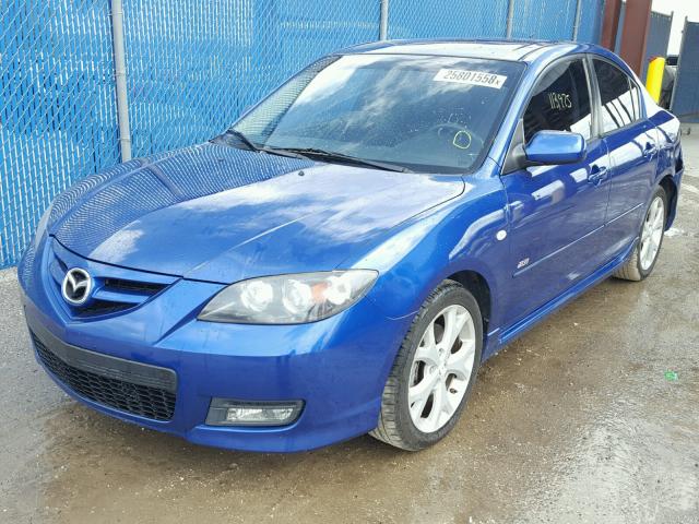 JM1BK323771658298 - 2007 MAZDA 3 S BLUE photo 2