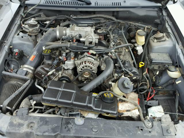 1FAFP42X93F381913 - 2003 FORD MUSTANG GT GRAY photo 7