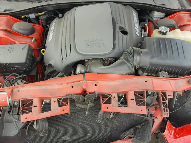 2C3CDXCT1EH117402 - 2014 DODGE CHARGER R/ RED photo 7
