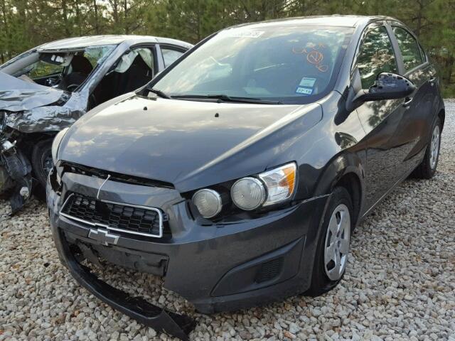 1G1JA5SH5G4125007 - 2016 CHEVROLET SONIC LS CHARCOAL photo 2