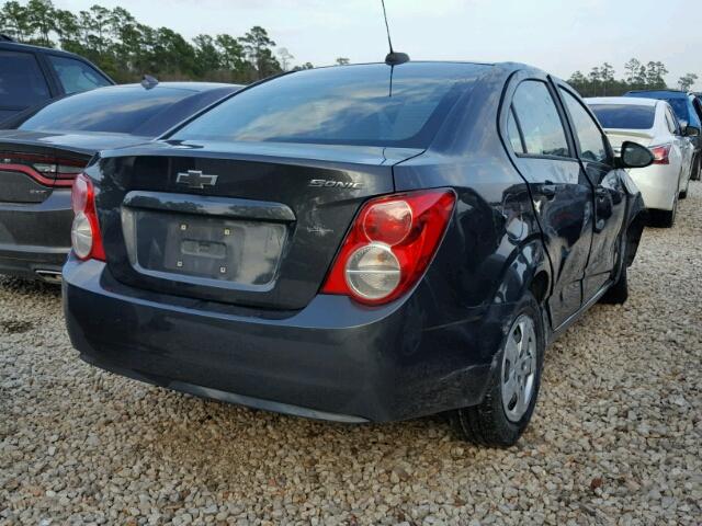 1G1JA5SH5G4125007 - 2016 CHEVROLET SONIC LS CHARCOAL photo 4