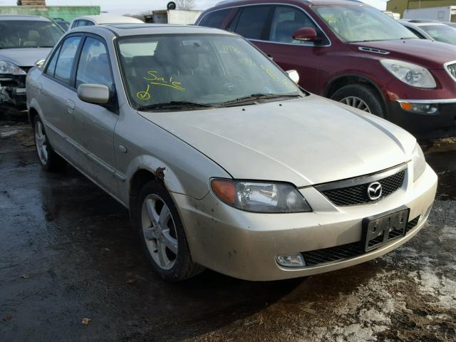 JM1BJ225431217253 - 2003 MAZDA PROTEGE DX CREAM photo 1