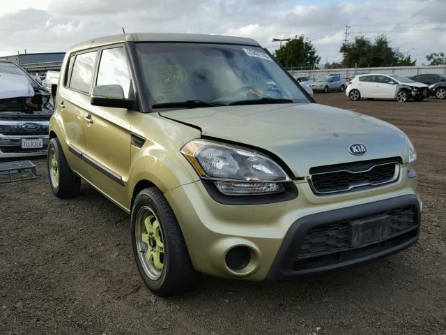 KNDJT2A64D7605503 - 2013 KIA SOUL + GREEN photo 1