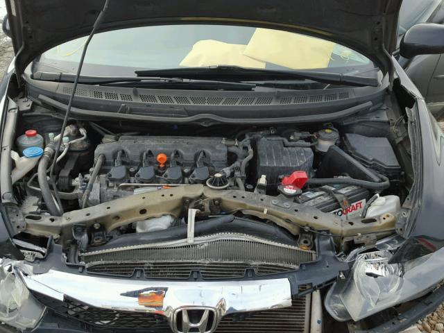 2HGFA1F96AH564690 - 2010 HONDA CIVIC EXL BLACK photo 7