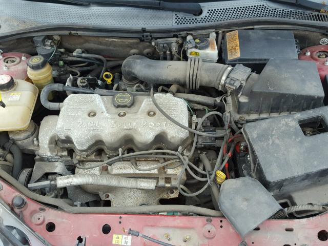 1FAFP33P73W328667 - 2003 FORD FOCUS LX RED photo 7