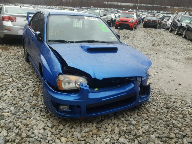 JF1GD29675H510124 - 2005 SUBARU IMPREZA WR BLUE photo 1