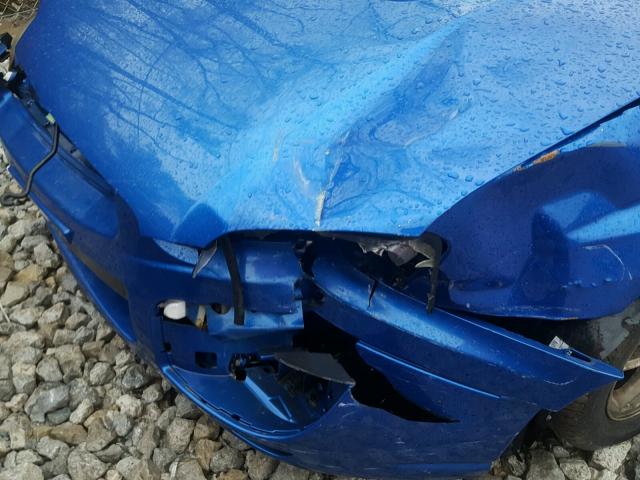 JF1GD29675H510124 - 2005 SUBARU IMPREZA WR BLUE photo 9