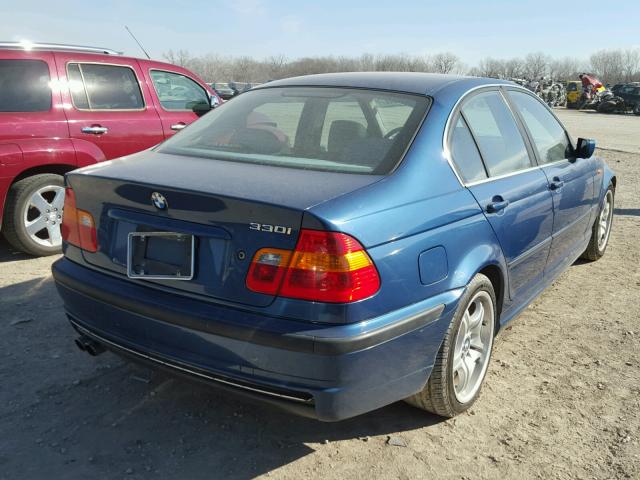 WBAEV53402KM18095 - 2002 BMW 330 I BLUE photo 4