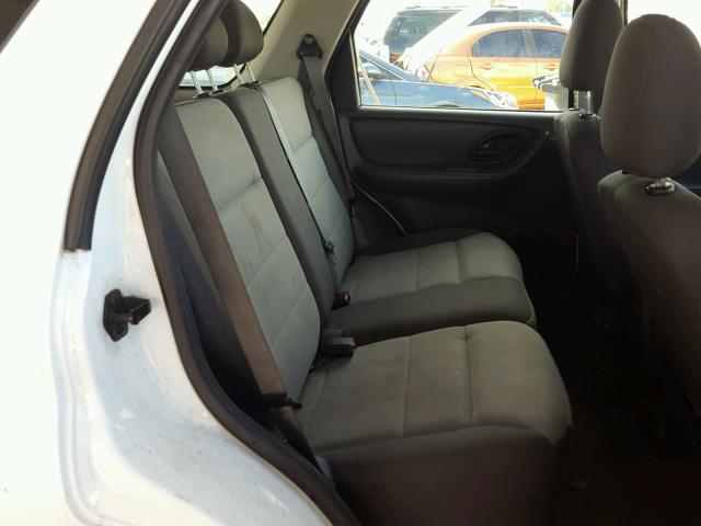 1FMYU02Z37KA13046 - 2007 FORD ESCAPE XLS WHITE photo 6