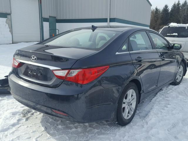 5NPEB4AC6DH543460 - 2013 HYUNDAI SONATA GLS BLUE photo 4