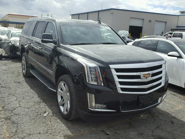 1GYS3HKJ3JR103005 - 2018 CADILLAC ESCALADE E BLACK photo 1