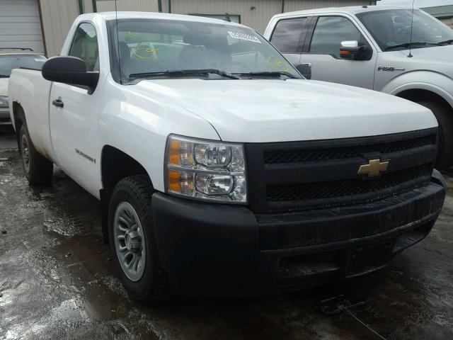 1GCEC14XX7Z602307 - 2007 CHEVROLET SILVERADO WHITE photo 1