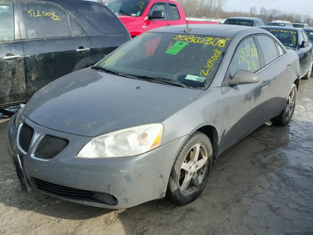 1G2ZG57N584103487 - 2008 PONTIAC G6 BASE GRAY photo 2