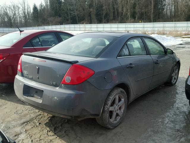 1G2ZG57N584103487 - 2008 PONTIAC G6 BASE GRAY photo 4