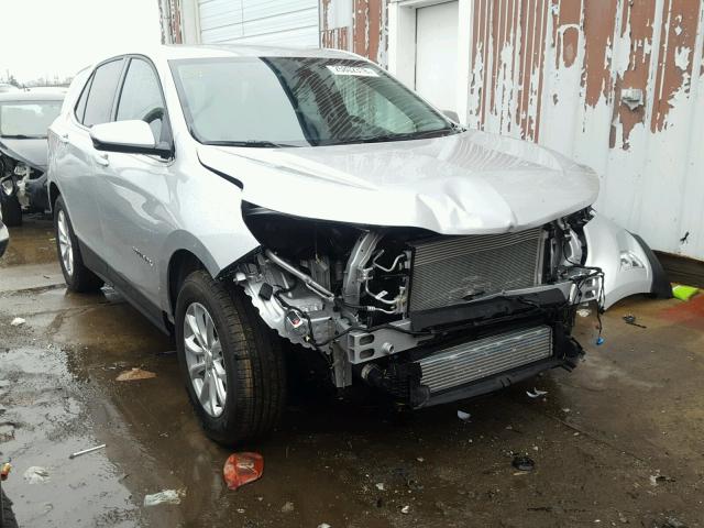 2GNAXJEV3J6168242 - 2018 CHEVROLET EQUINOX LT SILVER photo 1