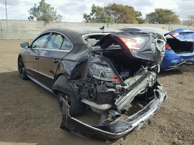WVWBP7AN7GE516408 - 2016 VOLKSWAGEN CC BASE BLACK photo 3