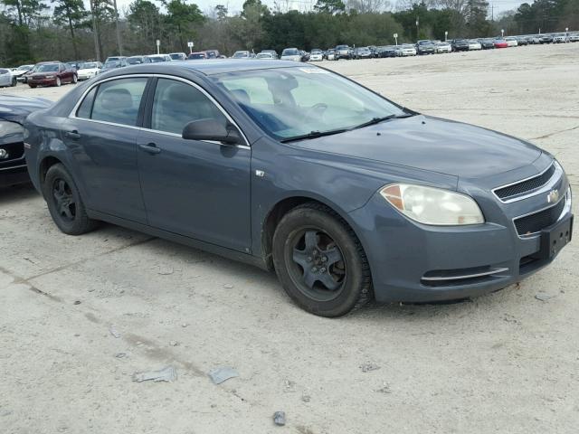 1G1ZG57B08F214771 - 2008 CHEVROLET MALIBU LS ნაცრისფერი ფოტო 1
