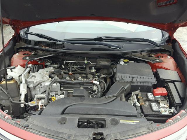 1N4AL3AP8FC454101 - 2015 NISSAN ALTIMA 2.5 RED photo 7