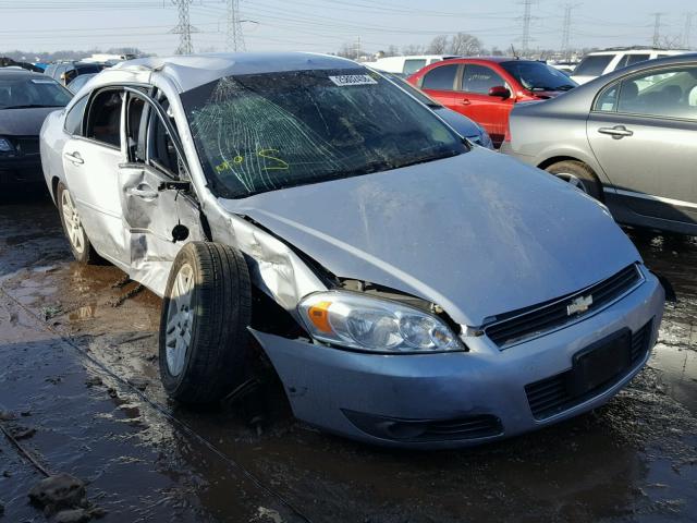 2G1WC581869247012 - 2006 CHEVROLET IMPALA LT SILVER photo 1