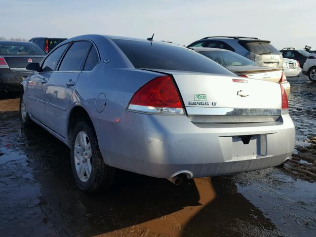 2G1WC581869247012 - 2006 CHEVROLET IMPALA LT SILVER photo 3