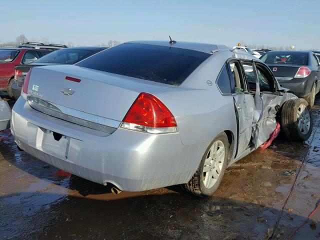 2G1WC581869247012 - 2006 CHEVROLET IMPALA LT SILVER photo 4