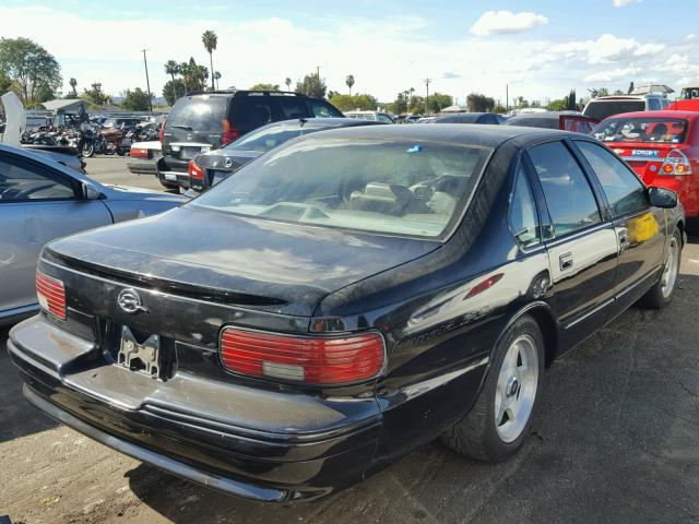 1G1BL52P3SR138825 - 1995 CHEVROLET CAPRICE / BLACK photo 4