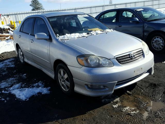 1NXBR32E05Z458545 - 2005 TOYOTA COROLLA CE SILVER photo 1