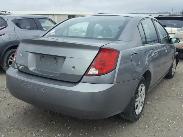 1G8AJ54F45Z173823 - 2005 SATURN ION LEVEL SILVER photo 4