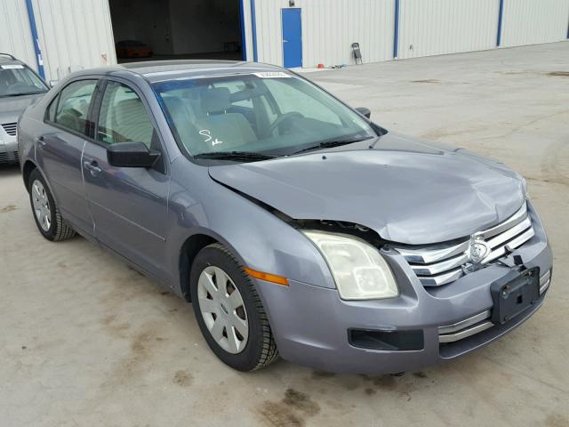 3FAFP06Z66R133694 - 2006 FORD FUSION S GRAY photo 1