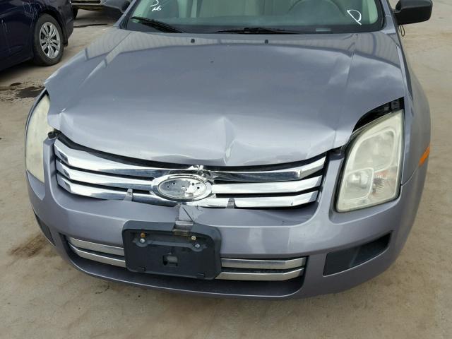 3FAFP06Z66R133694 - 2006 FORD FUSION S GRAY photo 9