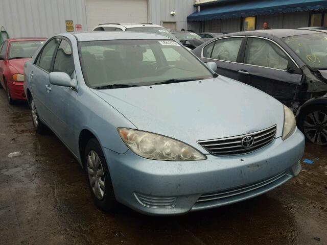 4T1BE32K65U502310 - 2005 TOYOTA CAMRY LE BLUE photo 1